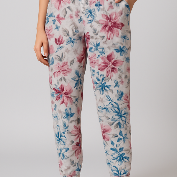 Ladies Printed Trousers