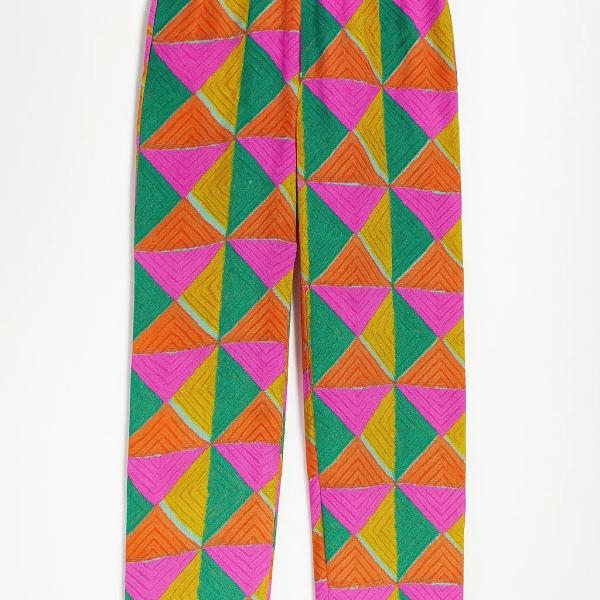 Ladies Printed Trousers