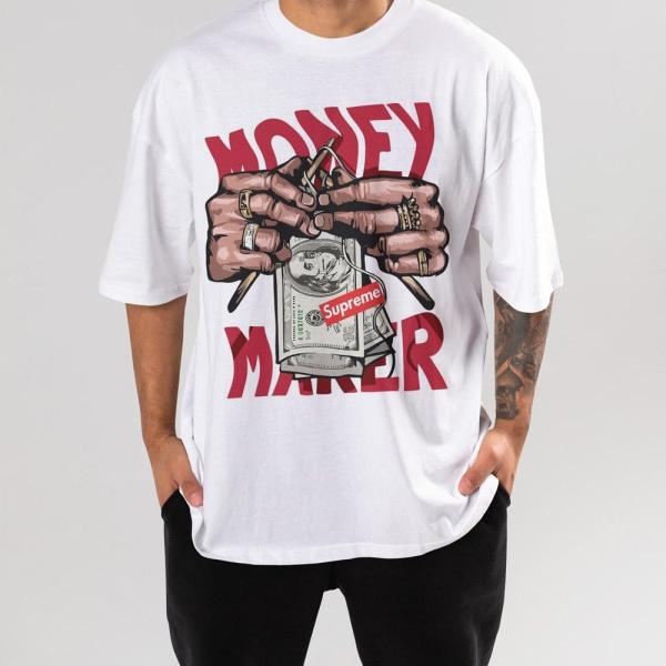 Men's Printed Drop Shoulder