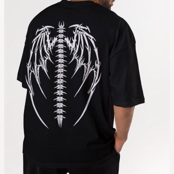 Men's Printed Drop Shoulder