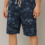 Men's French Terry Printed Shorts