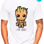 Groot Printed Tshirt