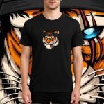 Tiger-Smoking Printed T-shirt