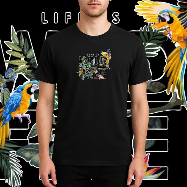 Wild-And-Free Printed T-shirt