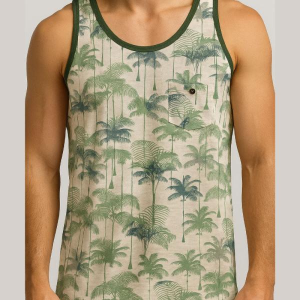 Men's Printed Sando