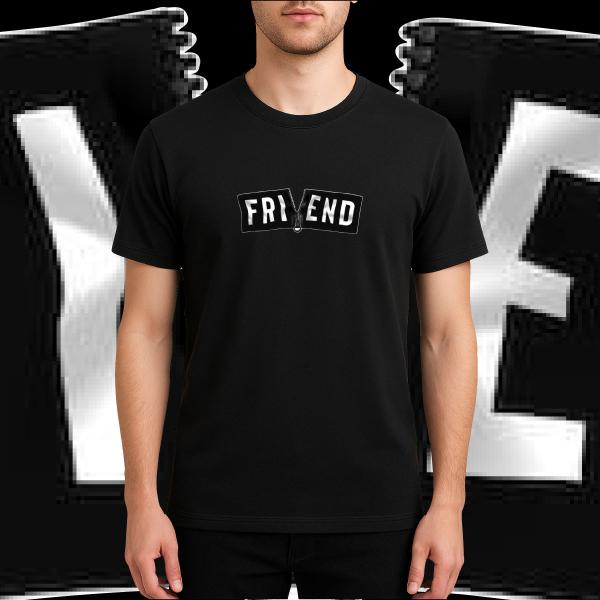 Friend-Zip Printed T-shirt