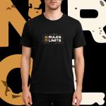 No-Rules-No-Limits Printed T-shirt