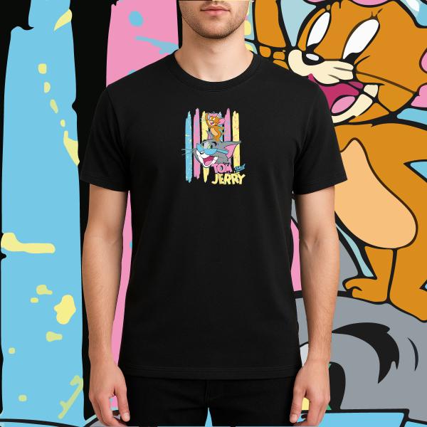 Tom-&-Jerry Printed T-shirt